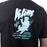 KLIM POWABUNGA TRI-BLEND TEE 2025 in Black - Ice Blue