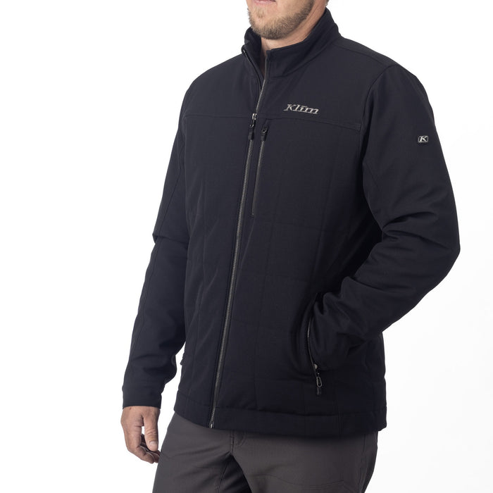 KLIM SADDLEBACK SOFTSHELL JACKET 2025 in Black