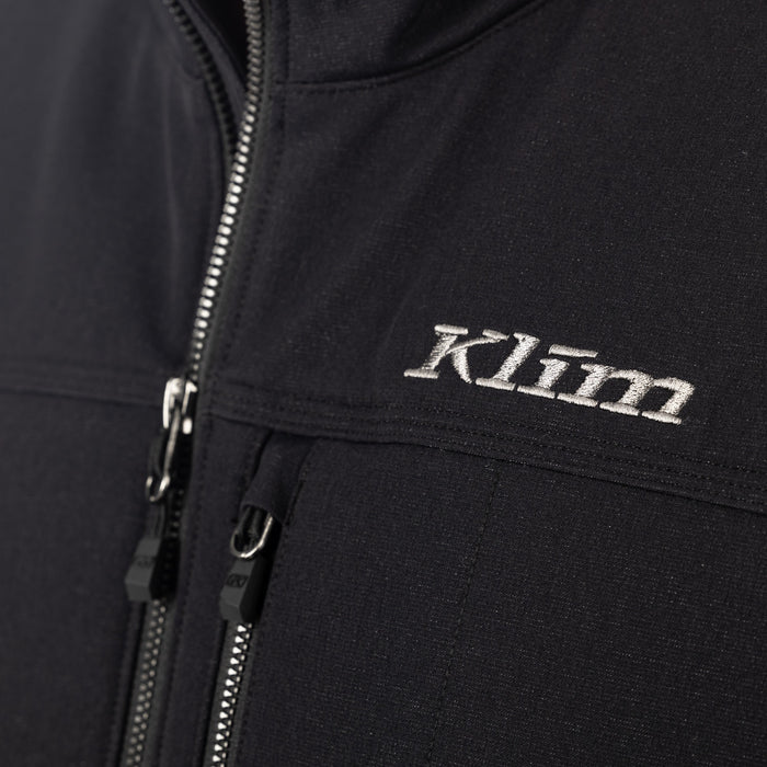KLIM SADDLEBACK SOFTSHELL JACKET 2025 in Black