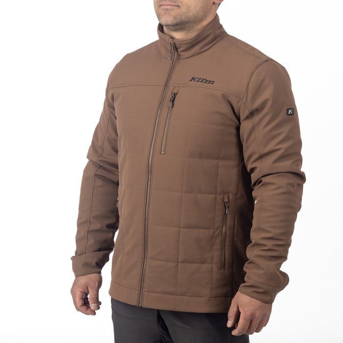 KLIM SADDLEBACK SOFTSHELL JACKET 2025 in Cocoa Brown