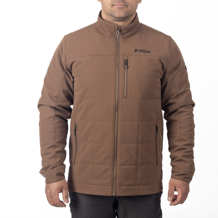 KLIM SADDLEBACK SOFTSHELL JACKET 2025 in Cocoa Brown