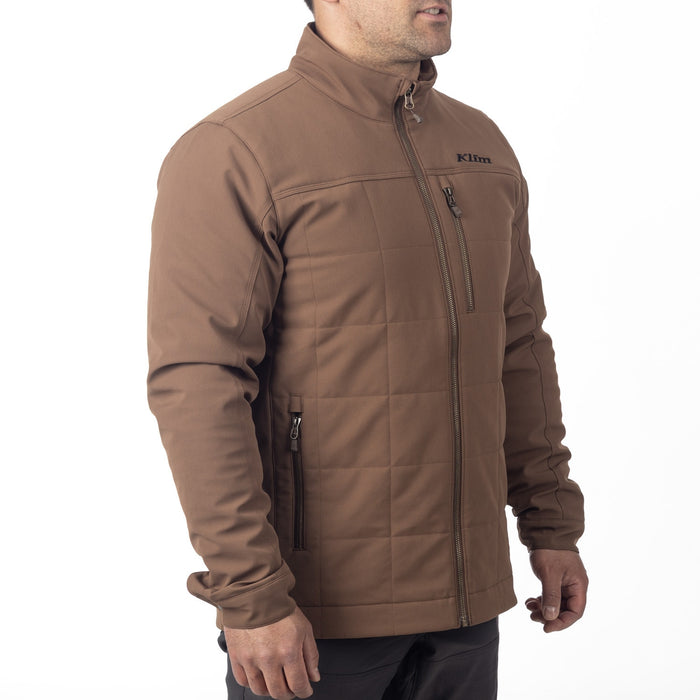 KLIM SADDLEBACK SOFTSHELL JACKET 2025 in Cocoa Brown