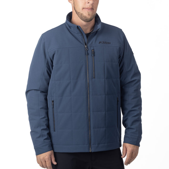 KLIM SADDLEBACK SOFTSHELL JACKET 2025 in Insignia Blue