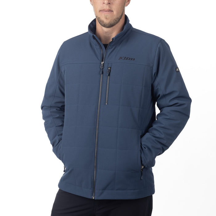 KLIM SADDLEBACK SOFTSHELL JACKET 2025 in Insignia Blue