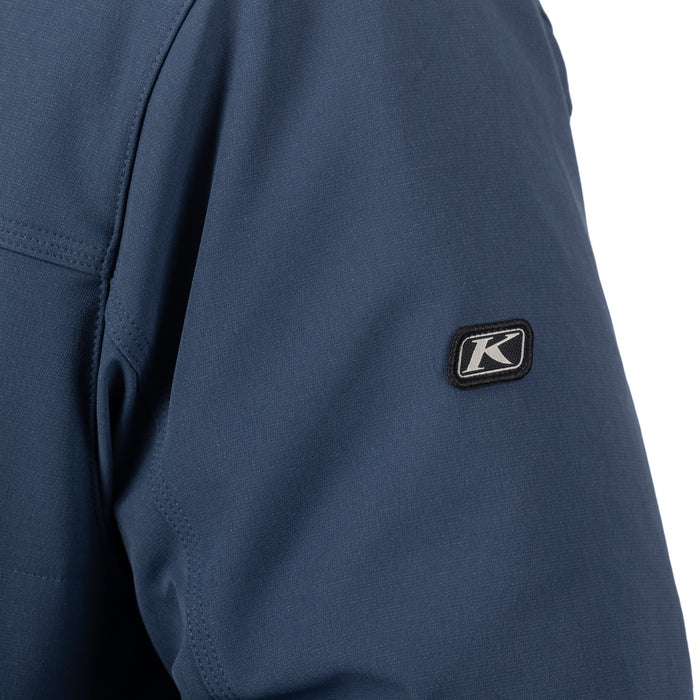 KLIM SADDLEBACK SOFTSHELL JACKET 2025 in Insignia Blue