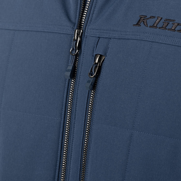 KLIM SADDLEBACK SOFTSHELL JACKET 2025 in Insignia Blue