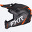 FXR CLUTCH EVO HELMET 2025 - Black/Orange