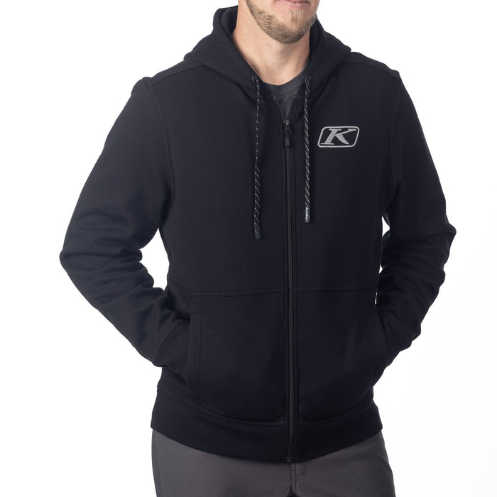 KLIM LOST RIVER HOODIE 2025 in Black - Monument