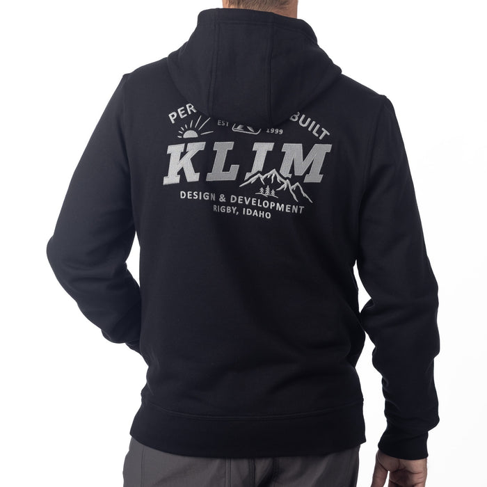 KLIM LOST RIVER HOODIE 2025 in Black - Monument