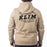 KLIM LOST RIVER HOODIE 2025 in Montana Tan - Black