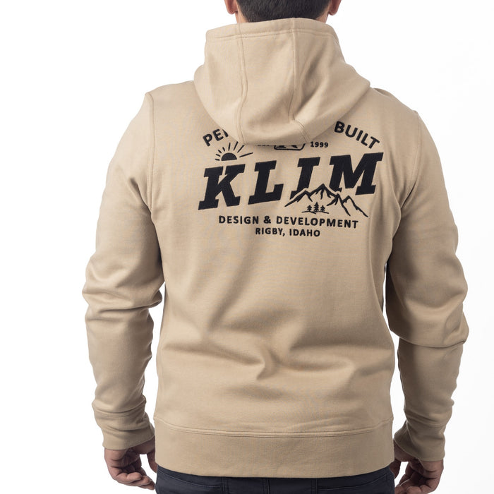 KLIM LOST RIVER HOODIE 2025 in Montana Tan - Black