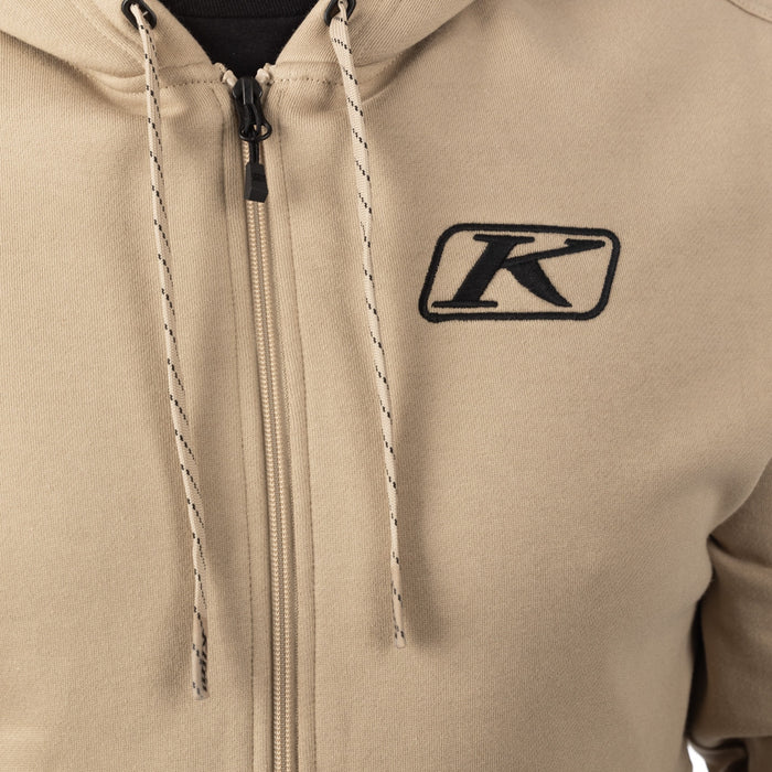 KLIM LOST RIVER HOODIE 2025 in Montana Tan - Black