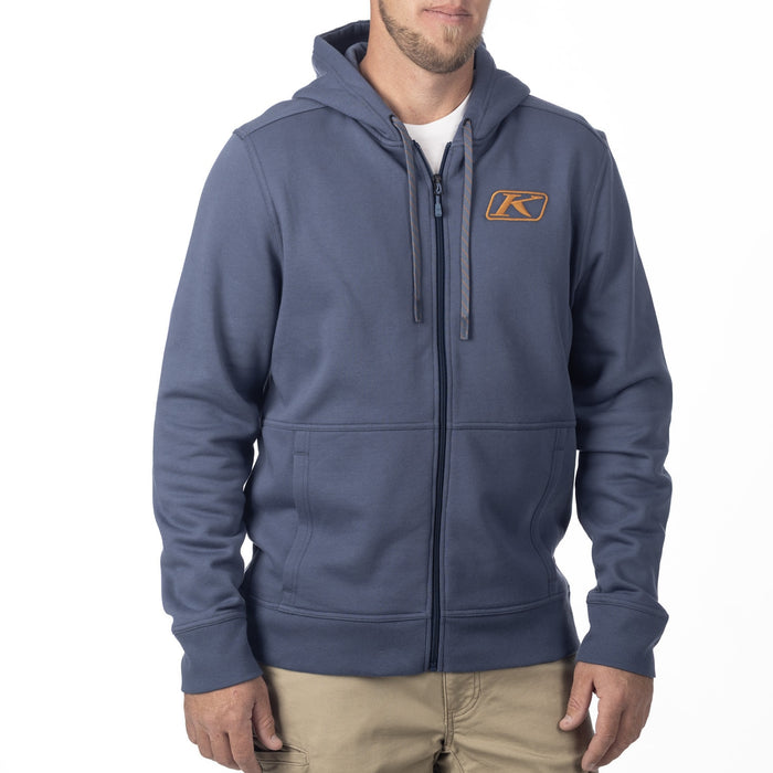 KLIM LOST RIVER HOODIE 2025 in Vintage Indigo - Moab