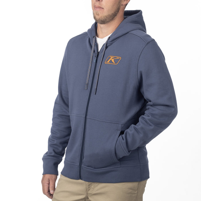 KLIM LOST RIVER HOODIE 2025 in Vintage Indigo - Moab