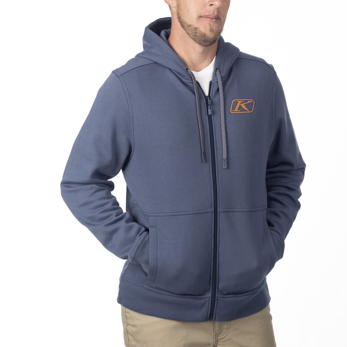 KLIM LOST RIVER HOODIE 2025 in Vintage Indigo - Moab