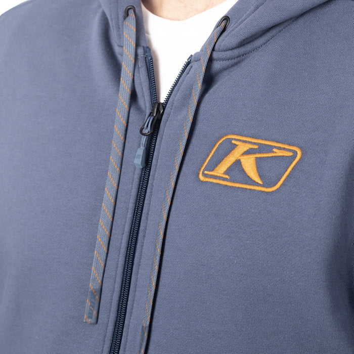 KLIM LOST RIVER HOODIE 2025 in Vintage Indigo - Moab