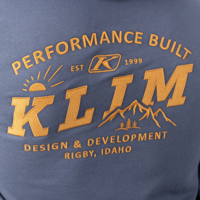 KLIM LOST RIVER HOODIE 2025 in Vintage Indigo - Moab