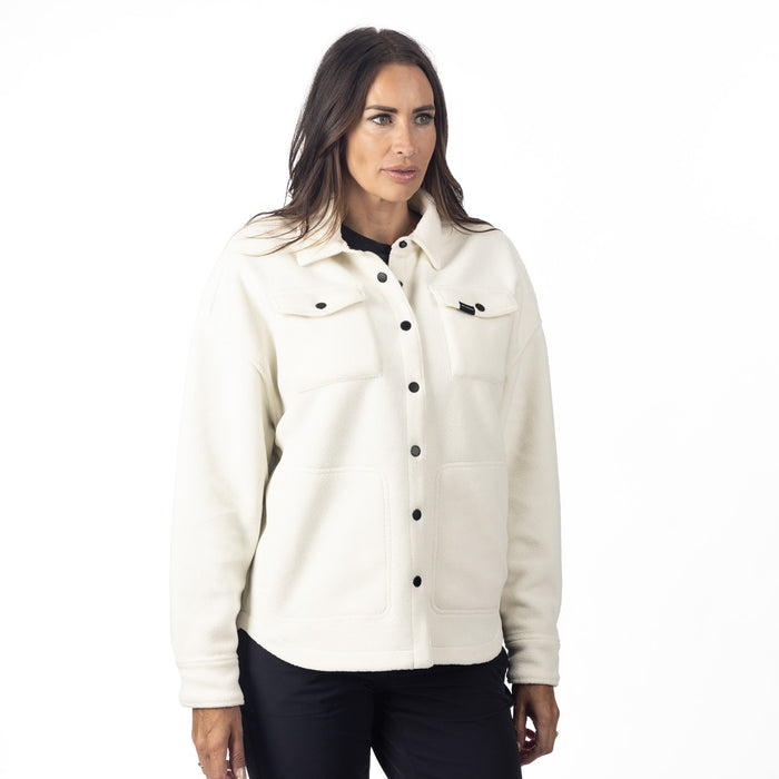 KLIM DARBY CANYON FLEECE SHIRT JACKET 2025 in Papyrus