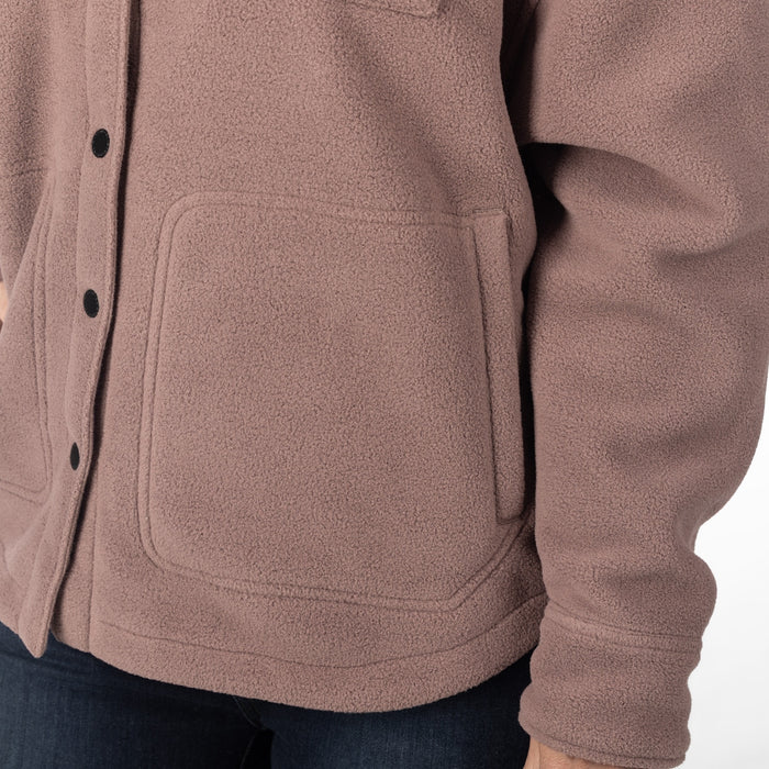 KLIM DARBY CANYON FLEECE SHIRT JACKET 2025 in Twilight Mauve