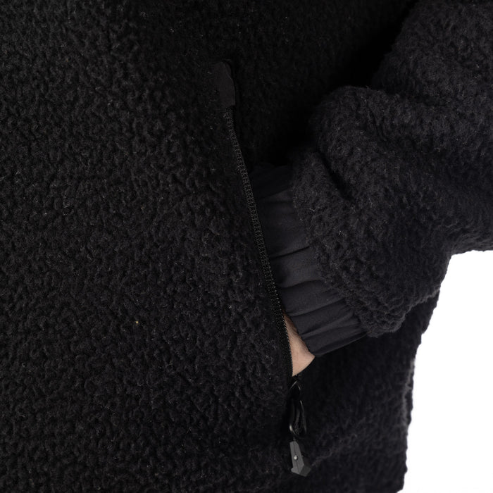 KLIM SIRA HIGH PILE FLEECE JACKET 2025 in Black