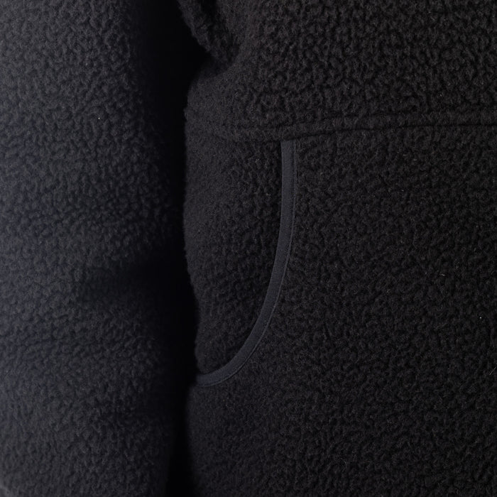 KLIM SIRA HIGH PILE FLEECE HOODIE 2025 in Black