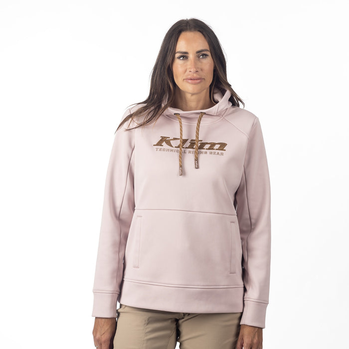 KLIM MORLEY PULLOVER HOODIE 2025 in Burnished Lilac - Saddle Brown