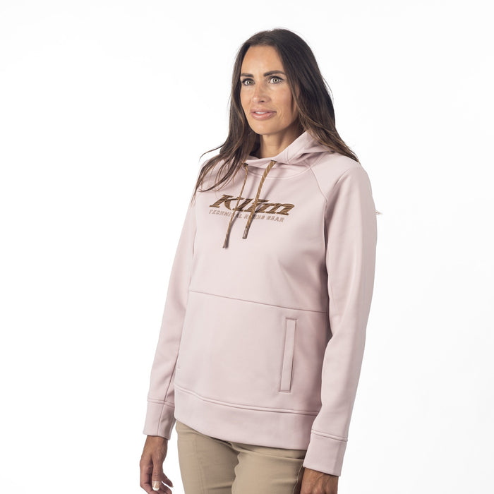 KLIM MORLEY PULLOVER HOODIE 2025 in Burnished Lilac - Saddle Brown