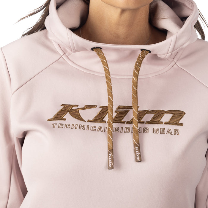 KLIM MORLEY PULLOVER HOODIE 2025 in Burnished Lilac - Saddle Brown