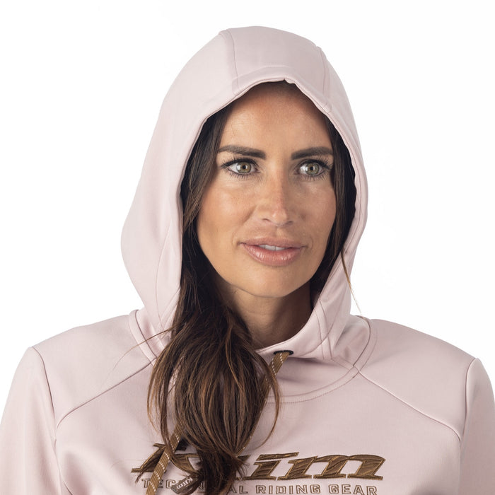 KLIM MORLEY PULLOVER HOODIE 2025 in Burnished Lilac - Saddle Brown