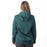 KLIM MORLEY PULLOVER HOODIE 2025 in Rain Forest - Green-Blue Slate