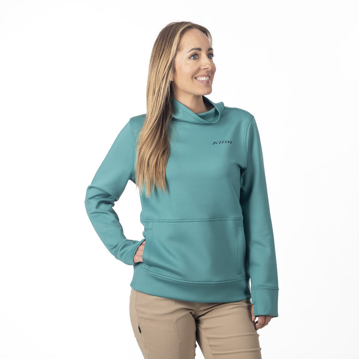 KLIM CATLIN PEAK PULLOVER 2025 in Green-Blue Slate