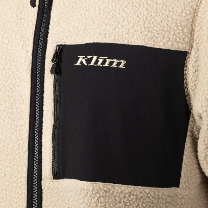 KLIM HIGH PILE JACKET 2025 in Montana Tan - Black