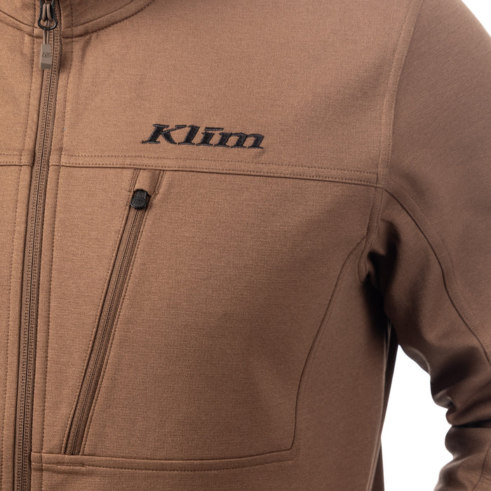 KLIM BRYCE POINT JACKET 2025 in Cocoa Brown