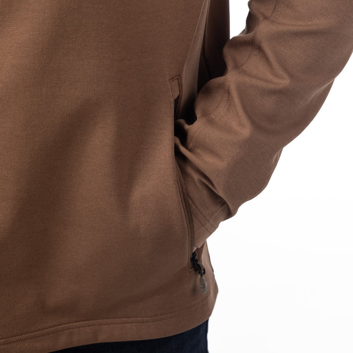 KLIM BRYCE POINT JACKET 2025 in Cocoa Brown