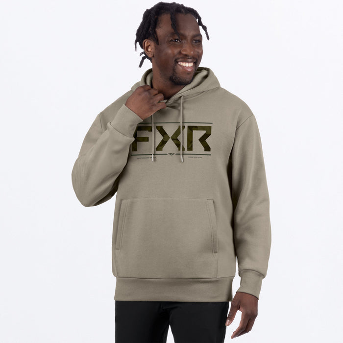 FXR CORE COTTON PULLOVER HOODIE 2025 - Stone/Army Camo