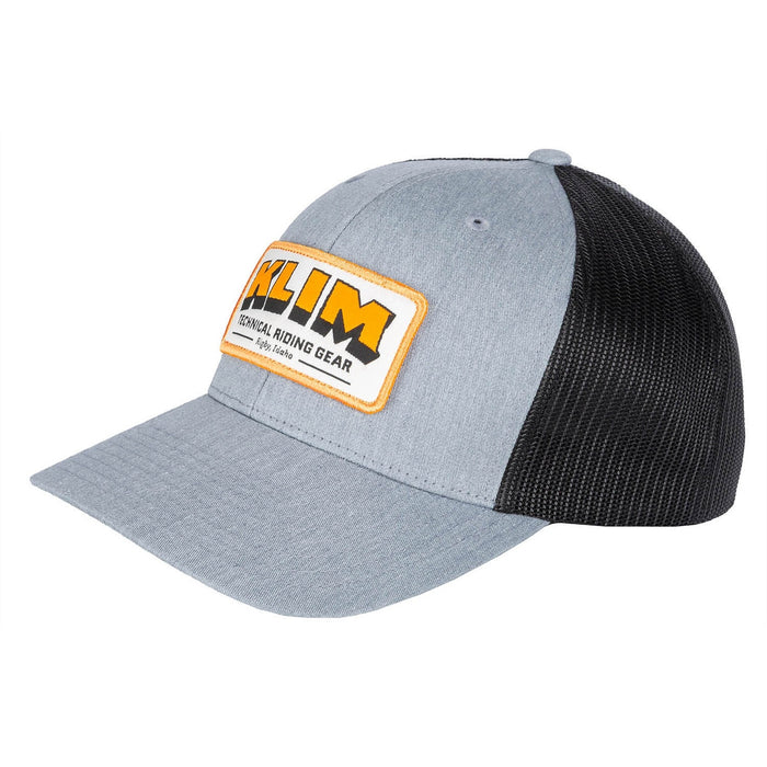 KLIM ESCAPE MESH BACK HAT 2026 in Gray Heather - Black