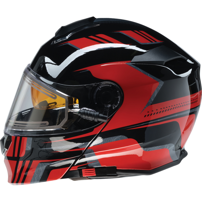 Z1R SOLARIS 2.0 FIRST TRACKS HELMET 2026 in Black/Red