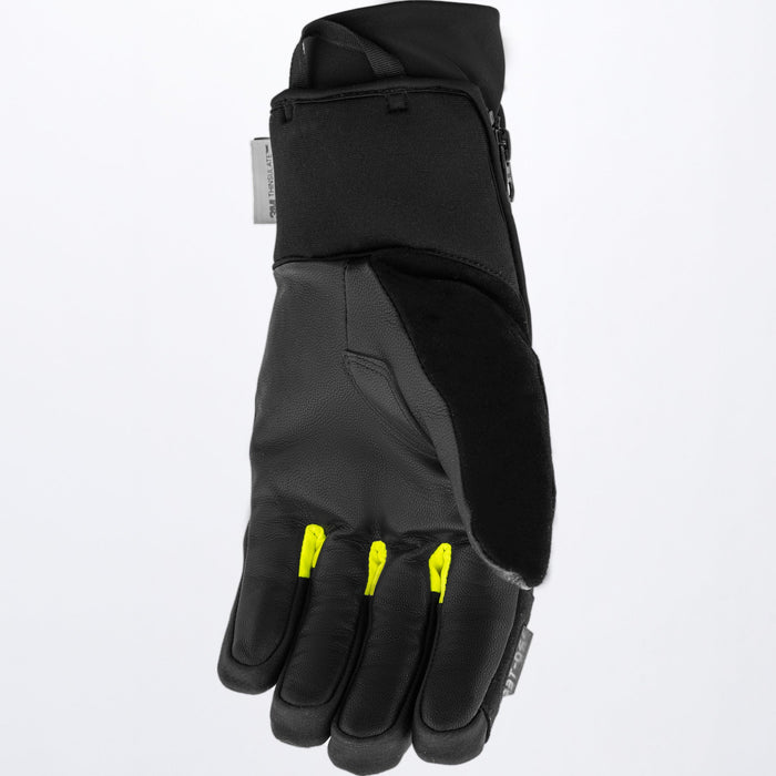 FXR Transfer Short Cuff Glove in Black/HiVis