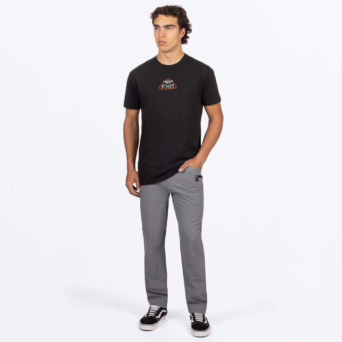 FXR COAST 2 COAST PREMIUM T-SHIRT 2025 - Black/Orange