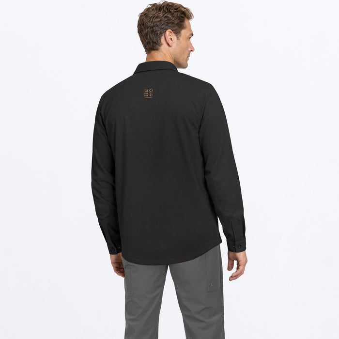 FXR ROUGHNECK CANVAS SHIRT-JAC in Black