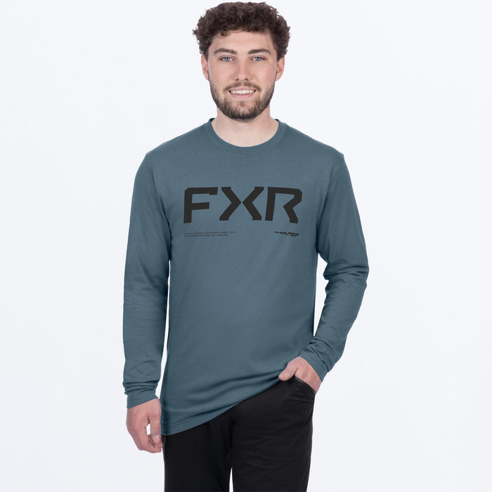 FXR HYDROGEN PREMIUM LONGSLEEVE 2025 - Steel