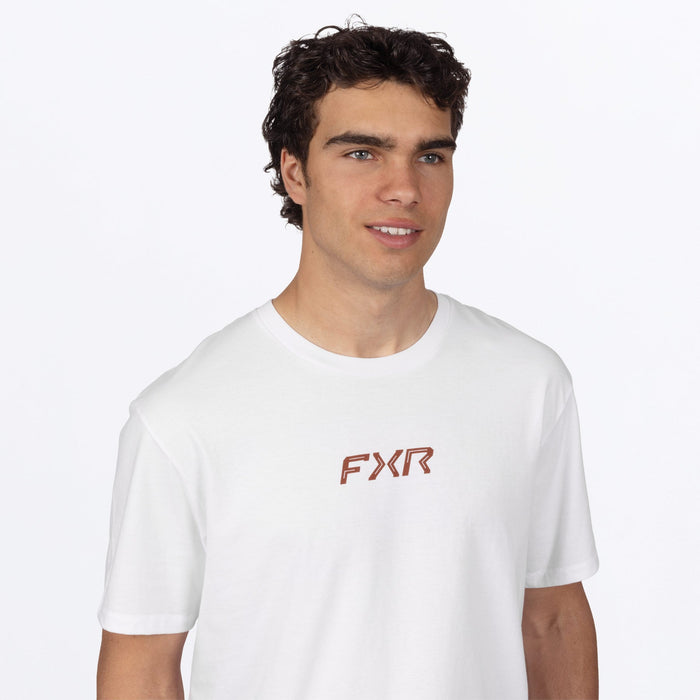 FXR PEDIGREE PREMIUM T-SHIRT in White/Kash