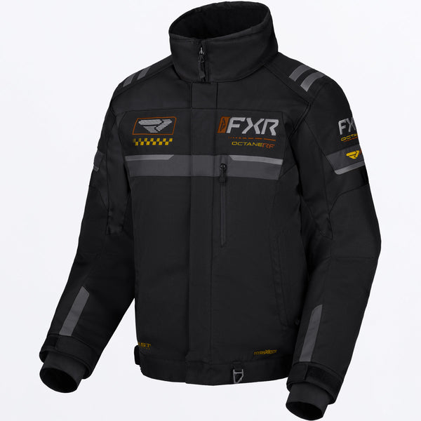 FXR Octane RF Jacket in Black/Kash