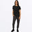 FXR Work Pocket Women's Premium Boyfriend T-shirt in Black