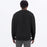 FXR MITERED COTTON CREWNECK SWEATSHIRT in Black Ops