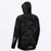 FXR DERBY CAMO AIR UPF PULLOVER HOODIE 2025 in Black Camo/Red