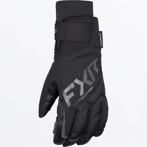 FXR ATTACK PRO in SULATED GLOVE in Black
