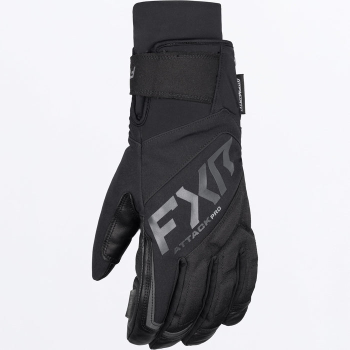 FXR ATTACK PRO in SULATED GLOVE in Black