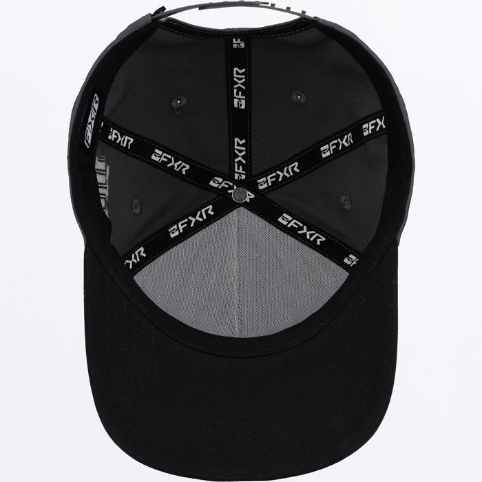 FXR PEDIGREE HAT SNOW 2027 in Black/White