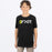 FXR YOUTH MITERED PREMIUM T-SHIRT in Black/HiVis